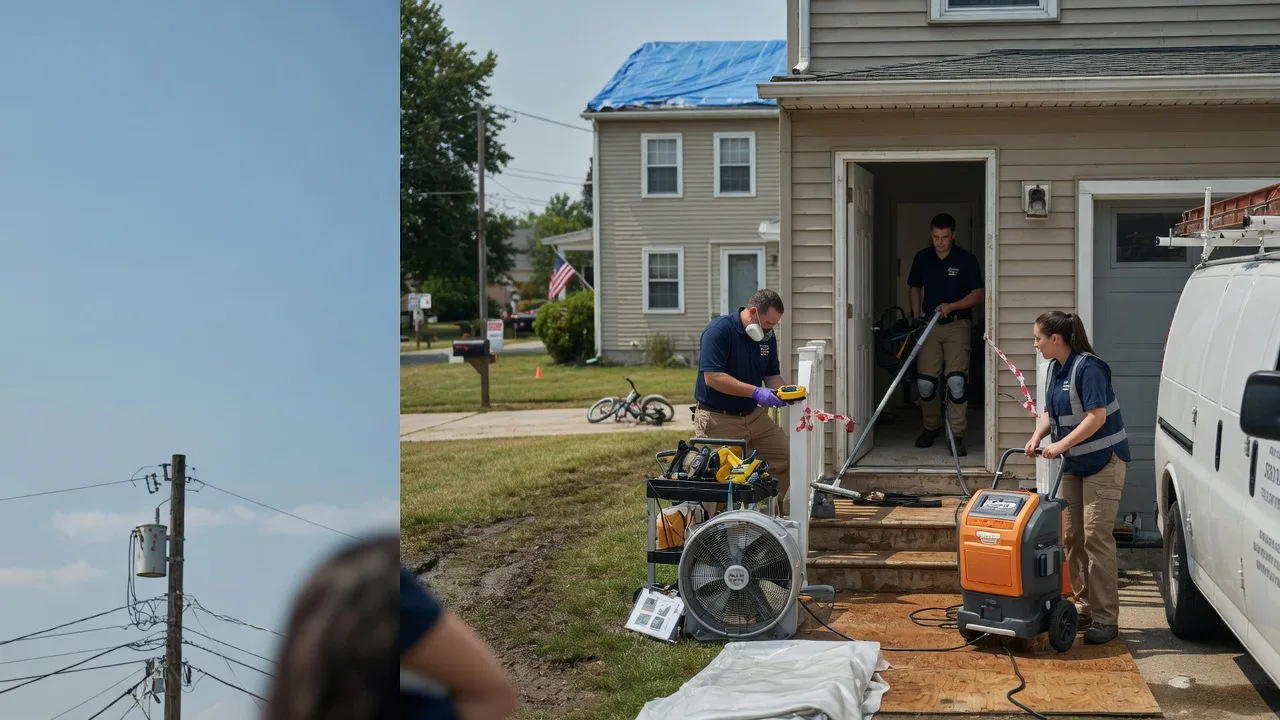 Water Damage Repair in Center Point, TX near me